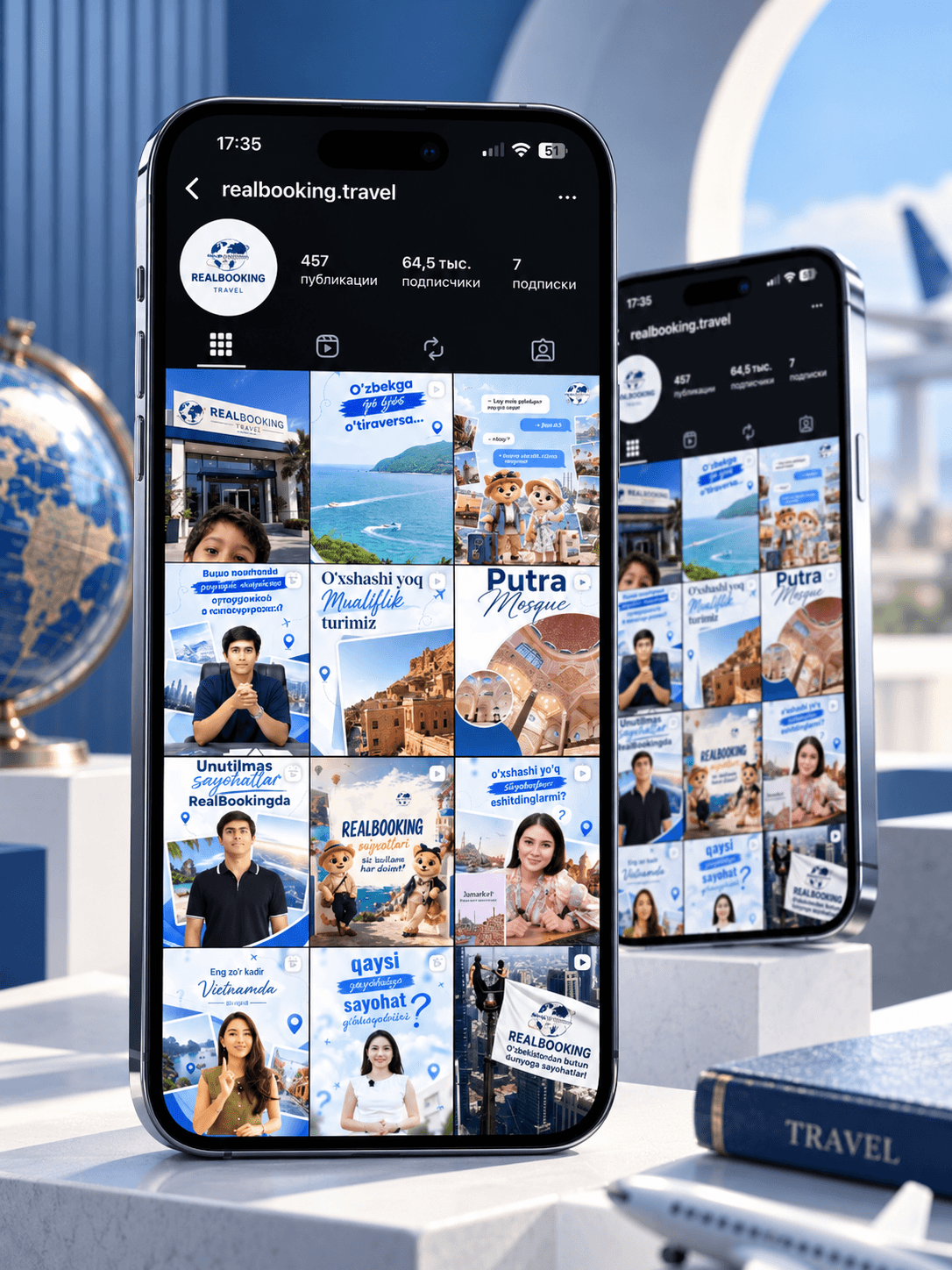 SMM / брендинг — RealBooking Travel